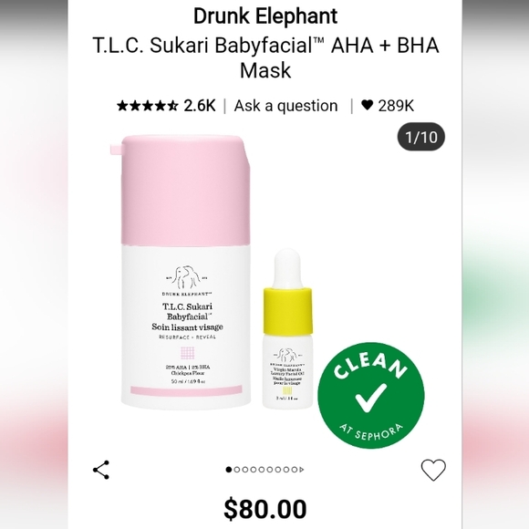 NEW IN BOX Drunk Elephant Babyfacial - Picture 2 of 10